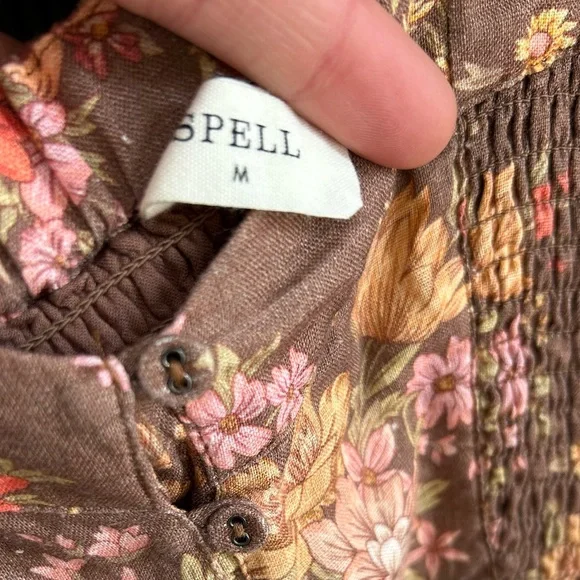 Spell Meadowland Linen Maxi Dress - Picture 13 of 16